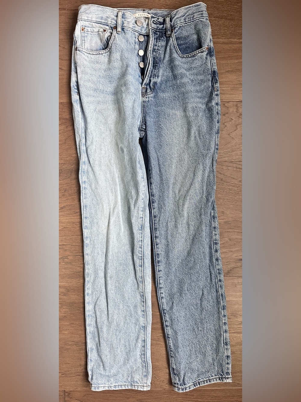 PacSun Eco Two-Tone Blue Dad Jeans 💙⚡